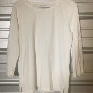 Talbots Quarter-sleeve top